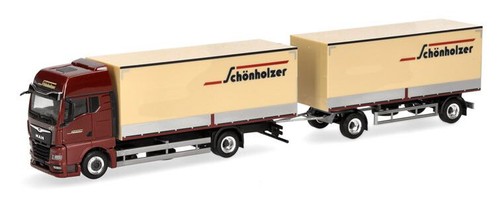 Herpa camion porteur avec - -,