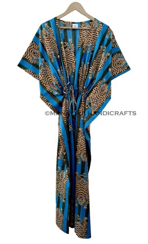 Robe caftan gitane coton - en,