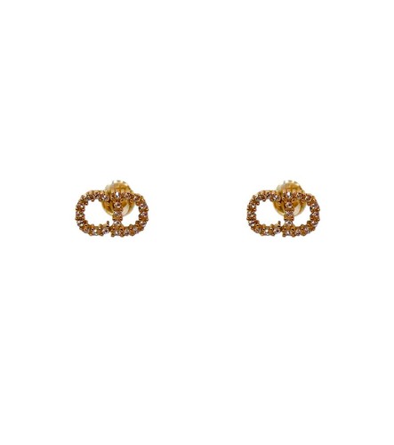 Dior boucles oreilles or - dior, d'or