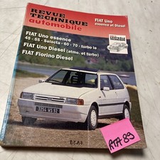 Fiat Uno essence 45 55 60 70 T ie diesel Fiorino Revue Technique Automobile RTA