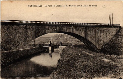 Cpa montbrison le pont - -,