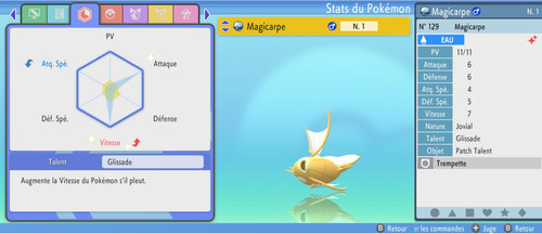 Magicarpe shiny 6iv - shiny, fr