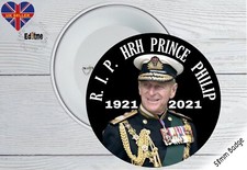 Prince Philip Badge New  58mm