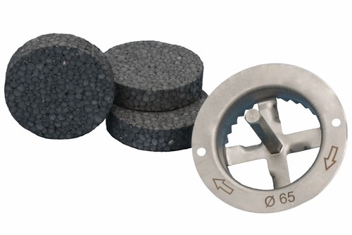 Styrofoam rondelle graphite - styrofoam,