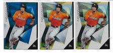 Giancarlo Stanton 2015 Topps Finest Blue Refractor #/150 Prism Refractors NYY