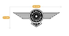 Autocollant Harley Davidson