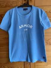 T-shirt Armor Lux Bleu 16 Ans Jamais Porté 