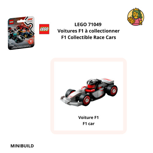 Lego 71049 voitures - lego, f1