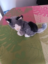  Peluche Chat Gris Clair