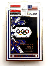 Pin's Winter Games Commémoratif Autriche 1964 Jeux Olympiques JO Atlanta ACOG
