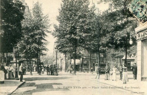Paris place saint ferdinand - place,