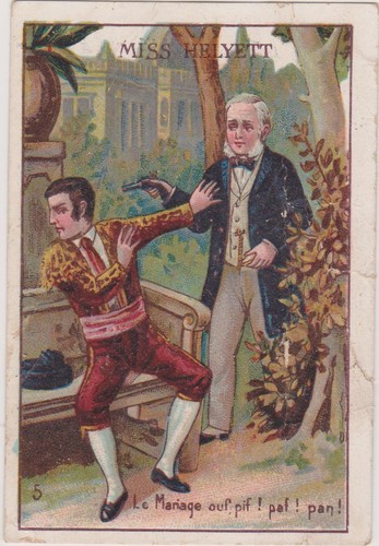 Chromo ancien publicitaire - chromo,