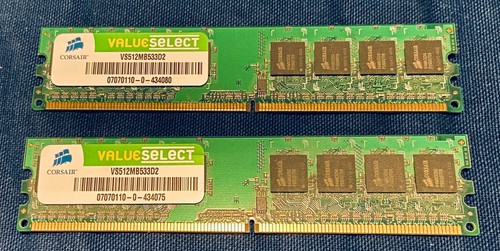 Lot x 512mb corsair - 2,