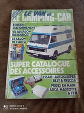 Magazine LE VAN ET LE CAMPING CAR , N°12 DE 1980 - CATALOGUE CAMPING VW Camper