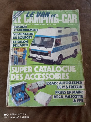 Magazine van le camping - magazine, et