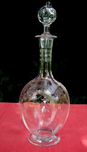 Sevres choisy crystal decanter - sevres,