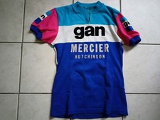 MAILLOT CYCLISTE VELO GAN MERCIER HUTCHINSON  - ZIP A CHANGER TAILLE M/3 ABIMé