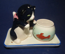 Sel et poivre Chat et poisson