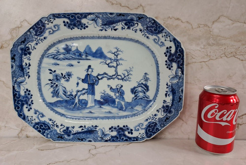 Plat octogonal porcelaine - octogonal,