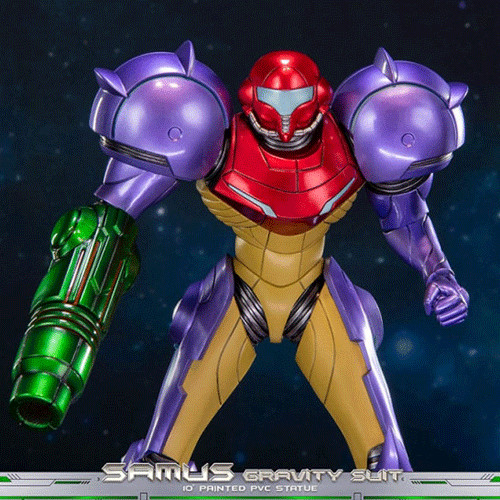 Metroid prime figurine samus - -,