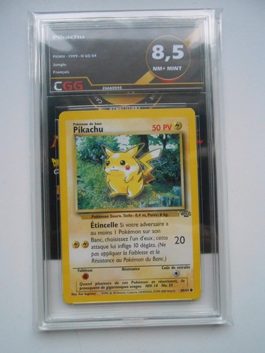 Pokemon carte pikachu - carte,