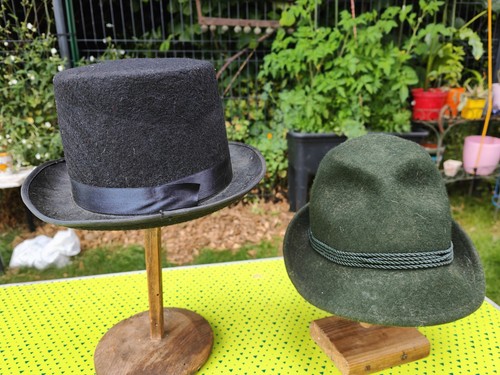 Lot chapeaux vintage - chapeaux,