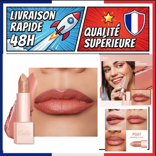 Rouge lèvres hydratant - rouge, à