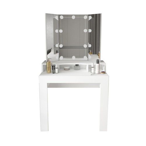 Table maquillage blanc - maquillage,