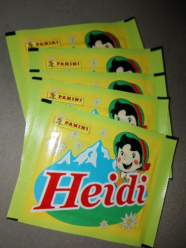 Panini heidi 5 pochettes - 5,