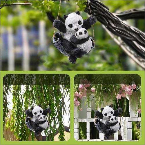 Sculpture panda suspendue - de,