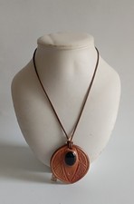 Collier Médiéval Cuir Et