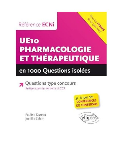 Ue10 pharmacologie et - -,