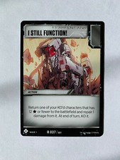 Transformers TCG - I Still