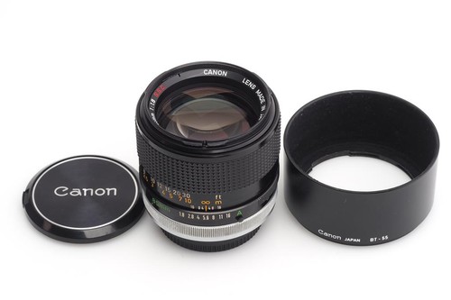 Canon 85mm s c - fd, avec