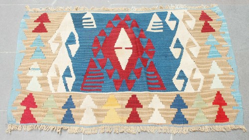 Kilim turc x24 tissé - kilim, 39''x24''