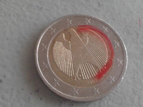 Euros allemagne 2002 g - euros,