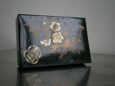 BOITE PAPIER Maché Laqué