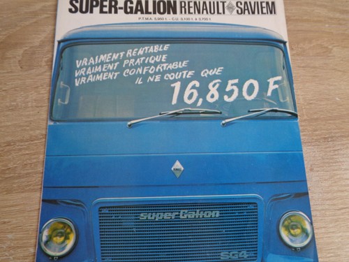 Catalogue camion saviem - catalogue,