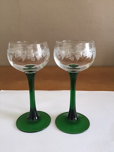 Verres vin blanc - blanc, d'alsace