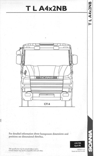 Scania trucks 4x2 nb - l,