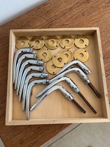 Lot poignees chrome sur - poignees,