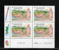 france 2025 Favorite Village COLLIOURE Pyrenees Orientales Roussillon 4v BLOCK