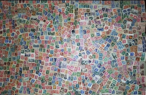 énorme vrac timbres - timbres, france