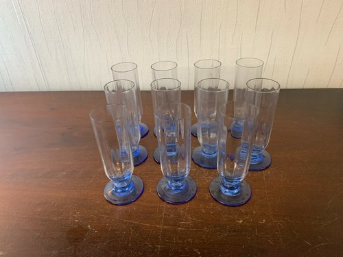 Flûtes bleu champagne - flûtes,
