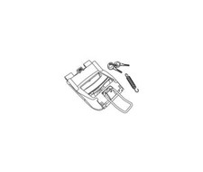 PLATINE SERRURE DE TOP CASE SHAD SH40 SH45 - D1B45MAR