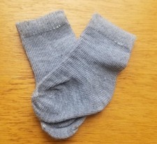 chaussettes Gris Poupon Bébé