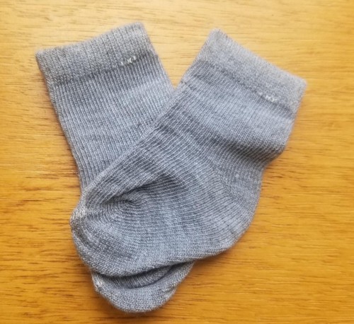 Chaussettes gris poupon - chaussettes, bébé