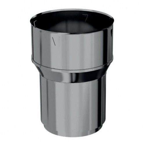 Raccord inox poêle tubage - inox, poêle/tubage
