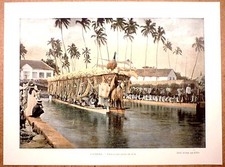 TAHITI  Pirogue des jours de