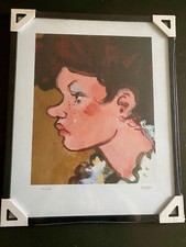 Adèle BLANC-SEC ( TARDI ) PORTRAIT D'ADELE par ARLUDIK SERIGRAPHIE